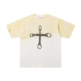 Satoshi Nakamoto Wrench Cross Tie‑Dye Tee
