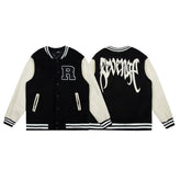 Revenge Gothic Logo Baseball Jacket