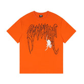Revenge Spider Gothic Script Tee