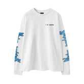 SSSAINT LOUIS I.M.Gross Chest‑Print LS Top