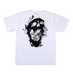 Revenge Ghost Skull Back‑Print Tee
