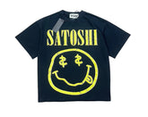 Satoshi Nakamoto Dollar‑Eye Smiley Tee