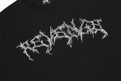 Revenge Raw Metal Street‑Wear Tee