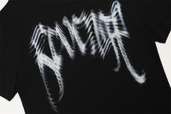 Revenge Distorted Effect Graphic T‑Shirt