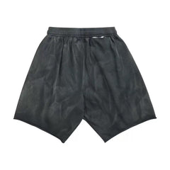 RRR123 Raw‑Edge Deconstructed Shorts