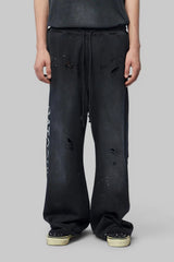 Satoshi Nakamoto Vertical Logo Sweat Pants