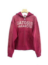 Satoshi Nakamoto Distressed Zip‑Up Hoodie