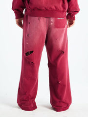 Satoshi Nakamoto Vertical Logo Sweat Pants