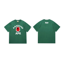 BAPE Green Logo Graphic T-Shirt