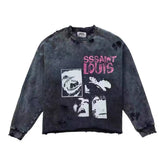 SSSAINT LOUIS Collage Graphic Sweatshirt