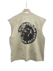 SSSAINT LOUIS Grunge Art Sleeveless Shirt