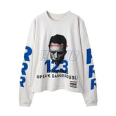 RRR123 Portrait Graphic Long‑Sleeve Tee