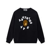 BAPE College Ape Head Logo Crewneck Sweatshirt