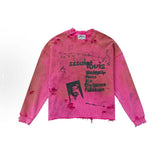 SSSAINT LOUIS Destroyed Graphic Crewneck