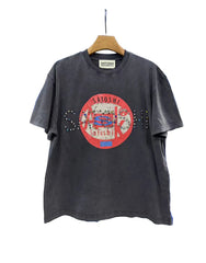 Satoshi Nakamoto Rhinestone Circle Logo Tee