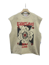 SSSAINT LOUIS Grunge Art Sleeveless Shirt