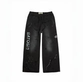 Satoshi Nakamoto Vertical Logo Sweat Pants