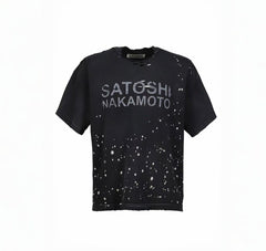 Satoshi Nakamoto Mystic Art Studded Tee
