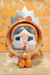 Crybaby Sitting Space Cat-Orange
