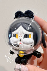 Crybaby Sitting Space Cat Figurine