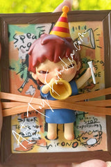 Hirono Listening, Saying, Seeing Figurine