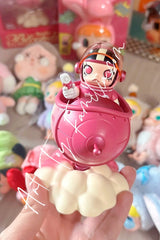 MEGA Space Molly 100% Blooming Series Rose Of Sharon Figurine