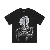 Revenge Hand‑Drawn Hip‑Hop T‑Shirt