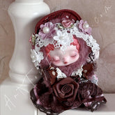 Doll Cloth Flaming Roses Set For Skullpanda - 130