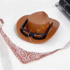 Doll Cloth Mini Buckaroo Babe Set For Labubu - 110