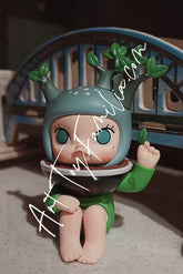 Molly Potted Plant Figurine