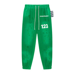 RRR123 Splatter Wash Jogger Pants