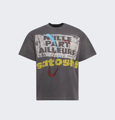 Satoshi Nakamoto Retro Street‑wear Tee