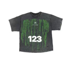 RRR123 Matrix Code Graphic Tee