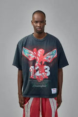 RRR123 123 Angel Print T‑Shirt