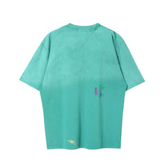 SSSAINT LOUIS Paint‑Splatter Chest Logo Tee