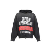 Satoshi Nakamoto Cybernetics Zip‑Up Hoodie