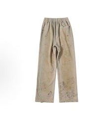 SSSAINT LOUIS Graffiti Figure Sweat Pants