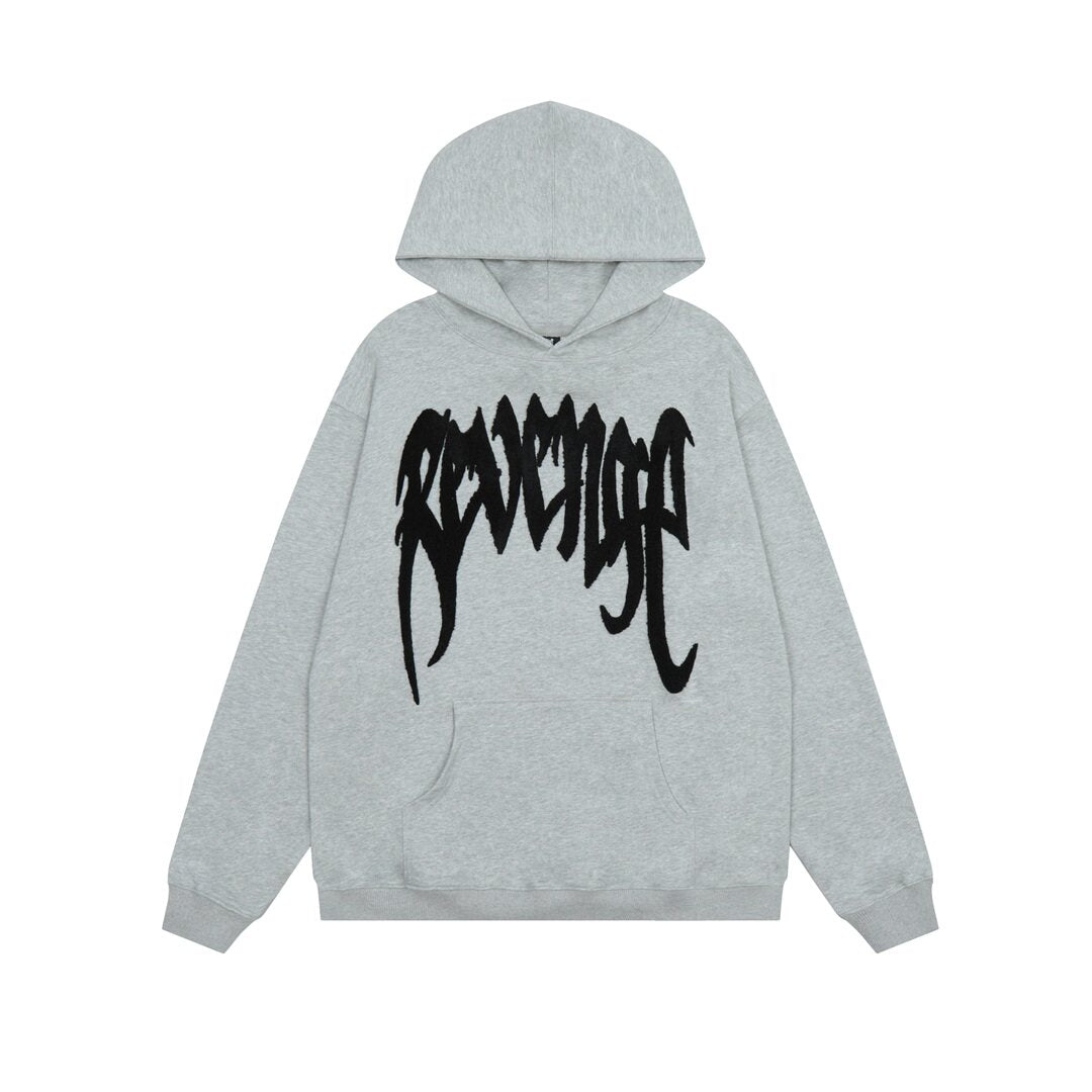Revenge Classic Script Logo Hoodie