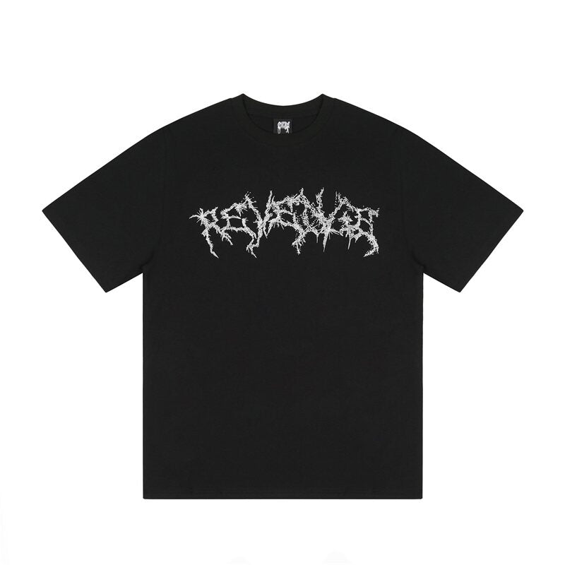 Revenge Raw Metal Street‑Wear Tee