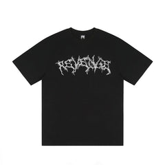Revenge Raw Metal Street‑Wear Tee
