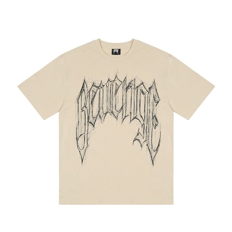Revenge Hand‑Drawn Graphic T‑Shirt