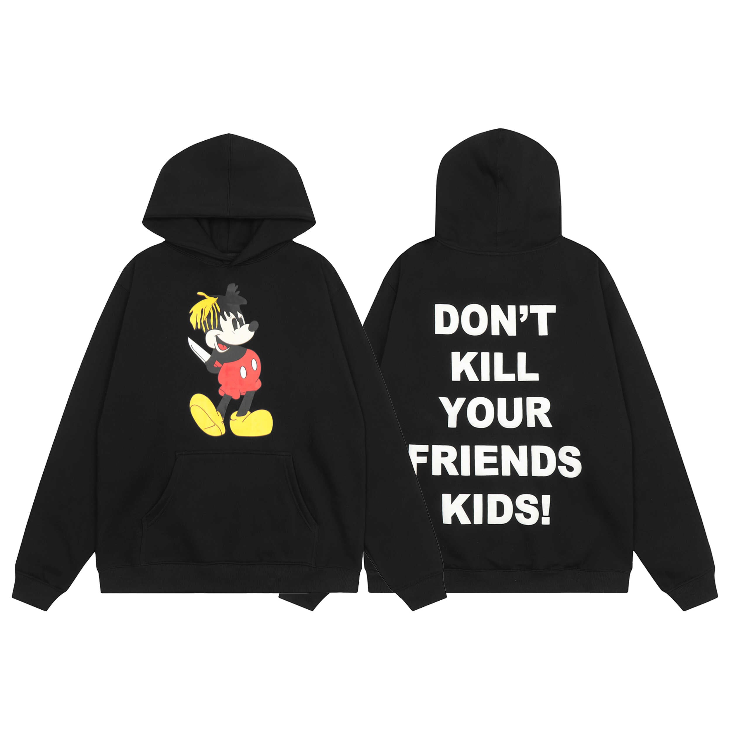 Revenge Cartoon Graphic Hoodie