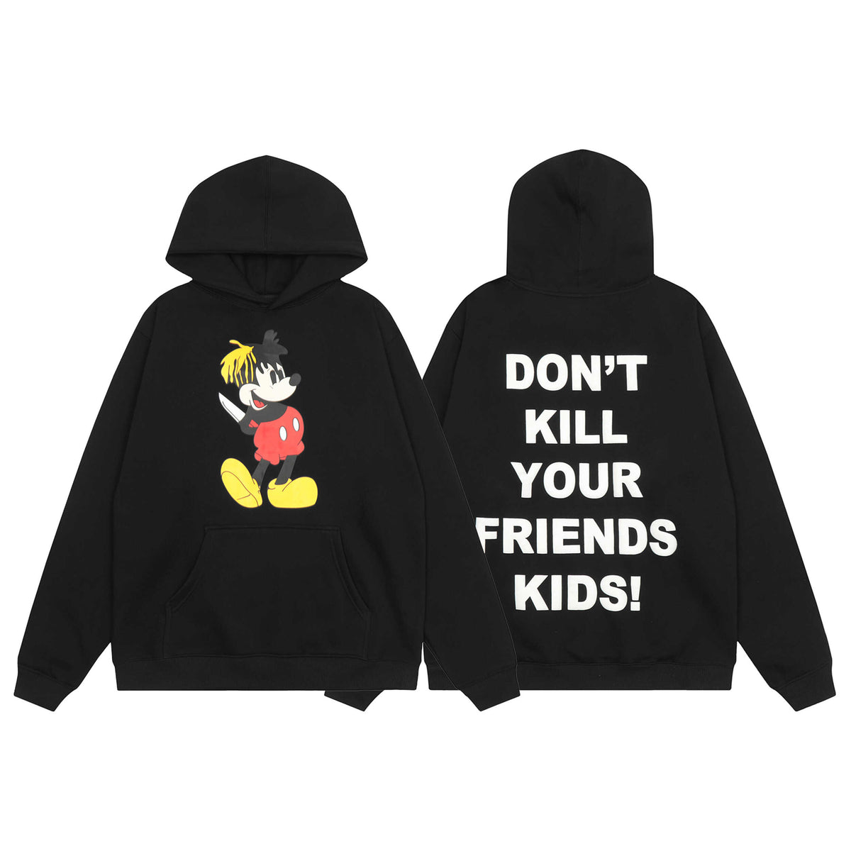 Revenge Cartoon Graphic Hoodie