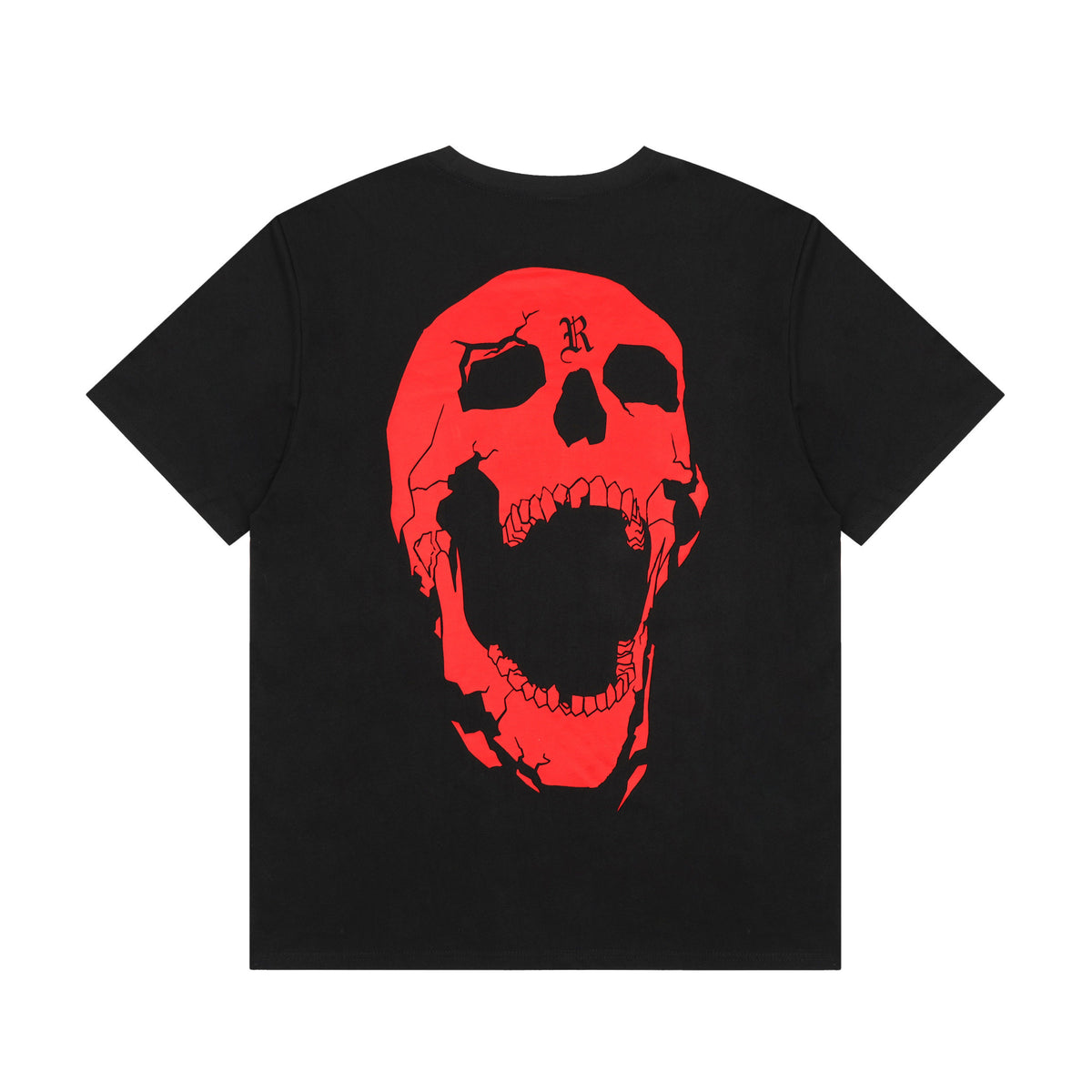 Revenge Large Skull Graphic T‑Shirt