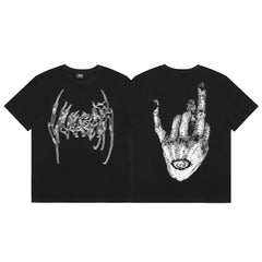 Revenge Occult Hand Graphic T‑Shirt