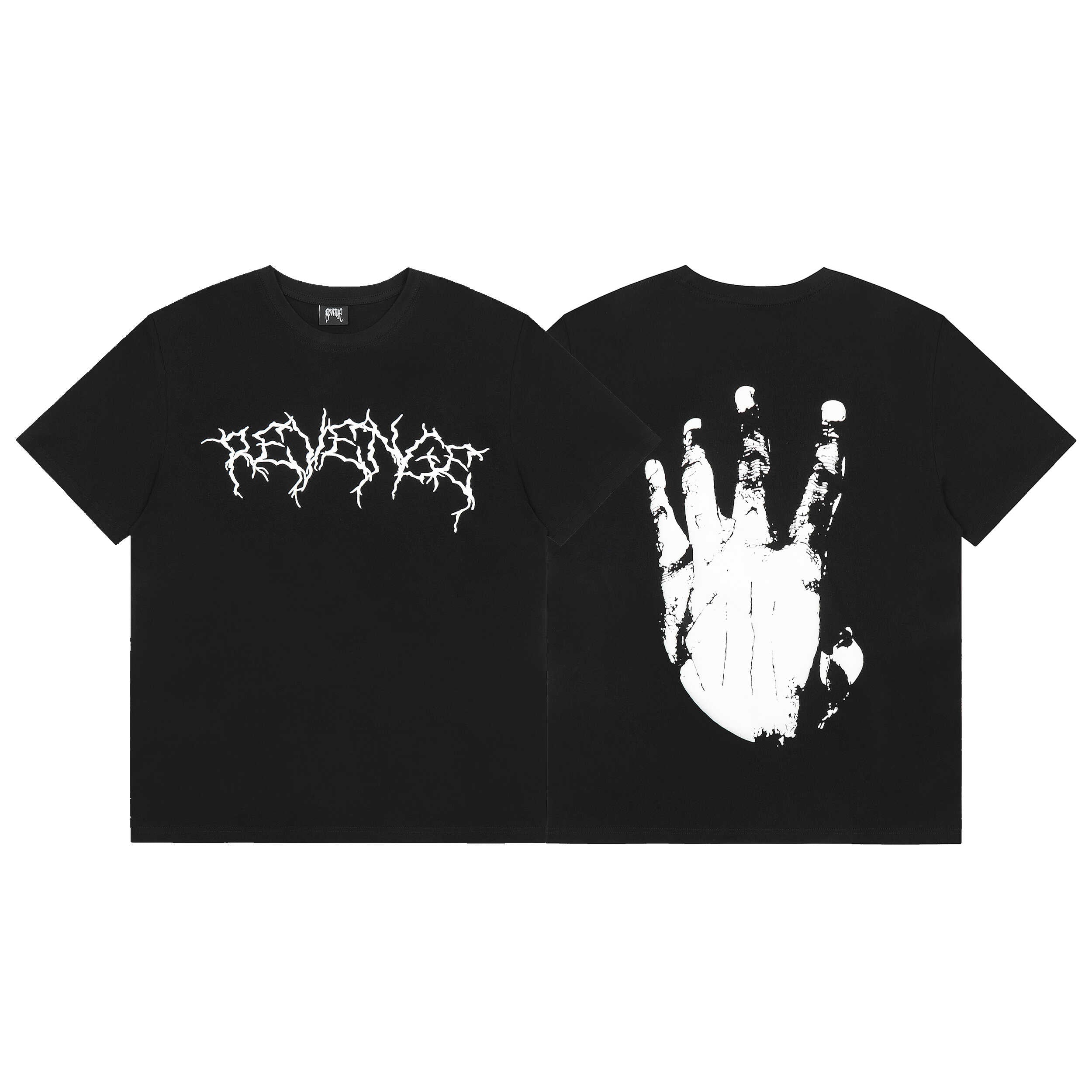 Revenge Dual‑Side Metal‑Style T‑Shirt