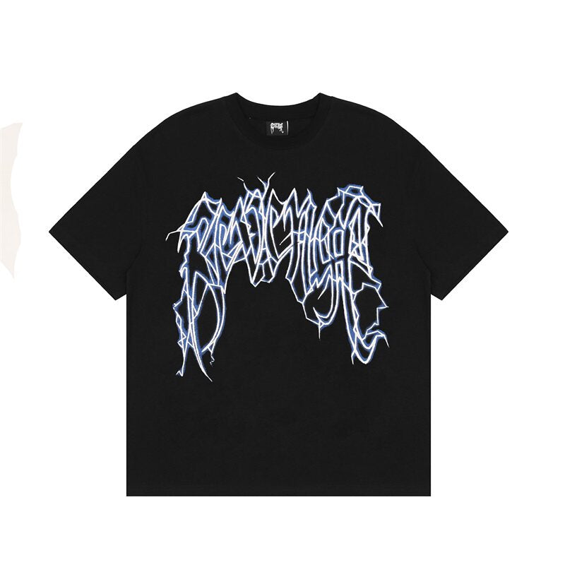 Revenge Electric Outline Graphic T‑Shirt