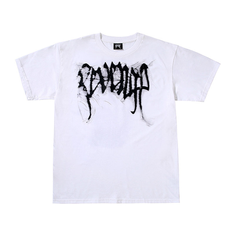 Revenge Ghost Skull Back‑Print Tee