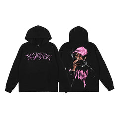 Revenge Dual‑Side Graphic Hoodie