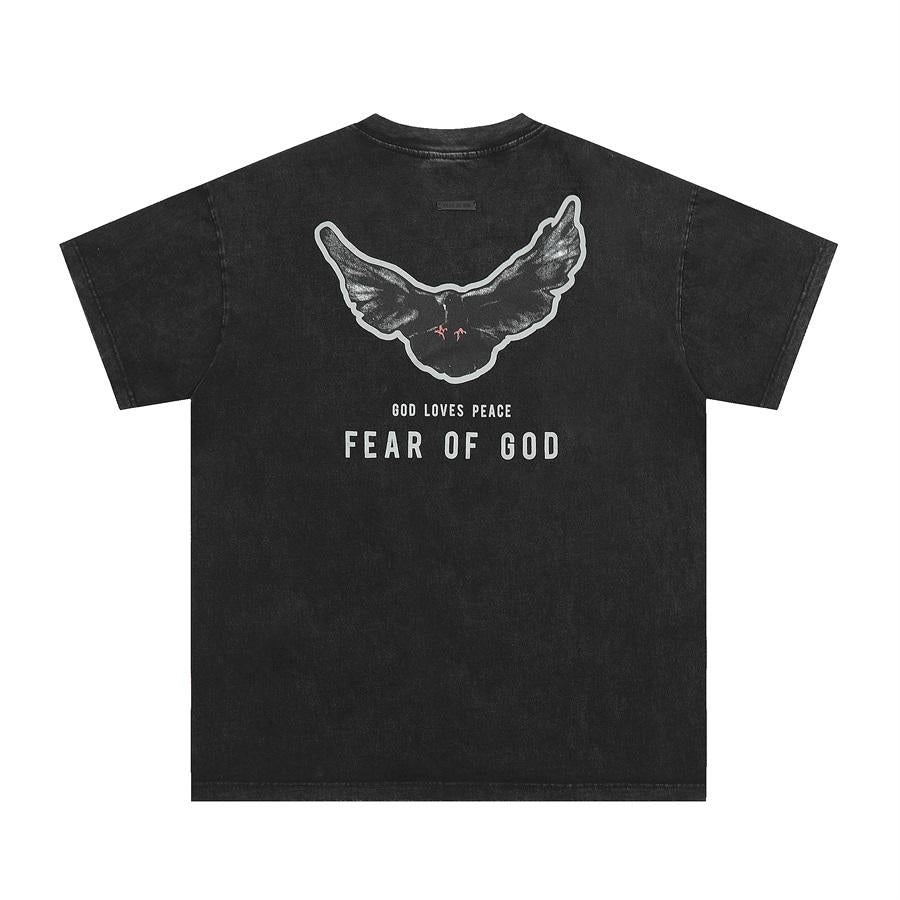 FOG Essentials Washed Short‑Sleeve T‑Shirt